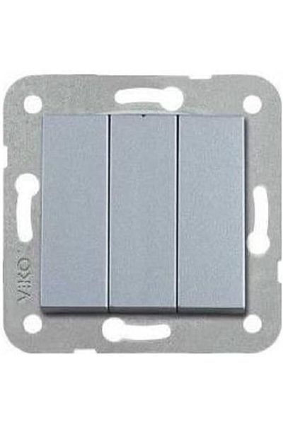 STOREMAX Jvnnshop Nt Met White Triple Switch Mechanism+Button Cover 646268