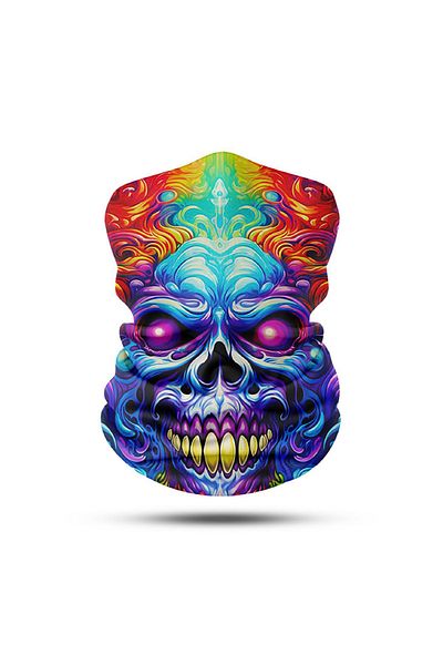 Vexo Bandana Patterned Baf Skull