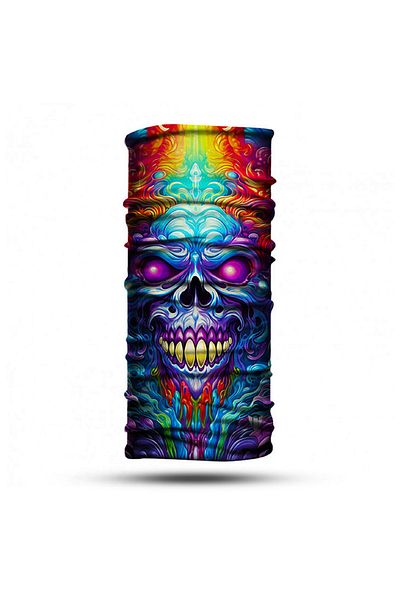 Vexo Bandana Patterned Baf Skull