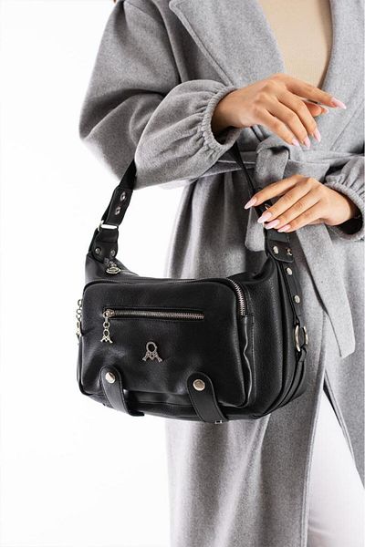 Baginn Geantă de damă, cu curea încrucișată, din piele vegană, de umăr, 32*22 cm, geantă mega din piele artificială
