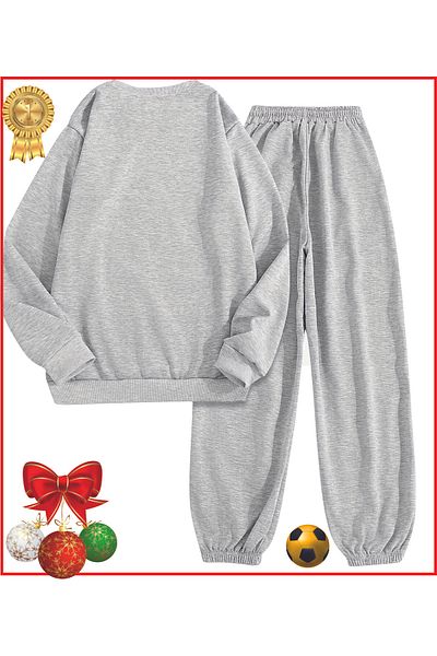 HOFFNUNG Full Hoodie California Usa Printed Tracksuit Set