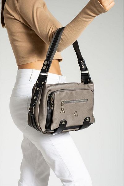 Baginn Geantă Messenger Femei Curea încrucișată Geantă de umăr din piele artificială 32*22 Cm Geantă Mega din piele vegană