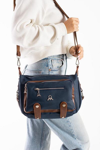 Baginn Geantă de damă, cu curea încrucișată, din piele vegană, de umăr, 32*22 cm, geantă mega din piele artificială