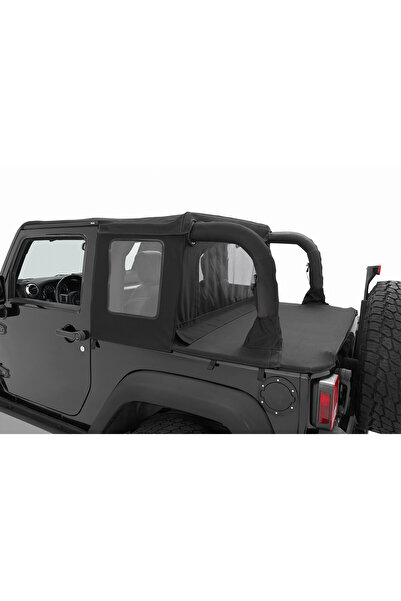 Bestop جيب رانجلر JL 4DR 18-25، نصف علوي ناعم، أسود ماسي