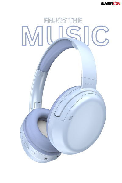 SABRON Sbr-2370 Wireless Kulak Üstü Bluetooth Kulaklık İos Android Uyumlu Kafa Üstü Kablosuz Kulaklık