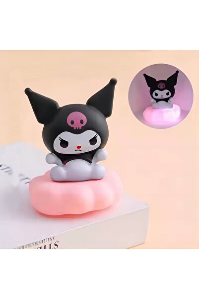 BSB GLOBAL Sanrio Kuromi LED Işıklı Oyuncak Karakter Gece Lambası Çocuk Odası...