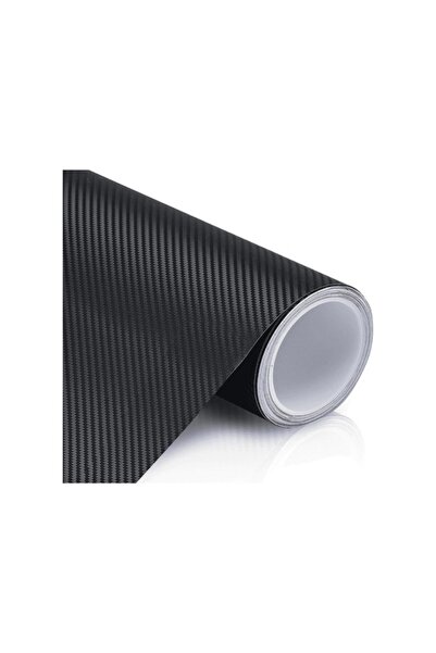 Hakel 25x152cm 3D Karbon Folyo Hava Kanallı Karbon Folyo Karbonfiber Folyo