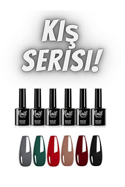Nail Master Kış Serisi Kalıcı Oje Seti 6 Renk 7,3ml