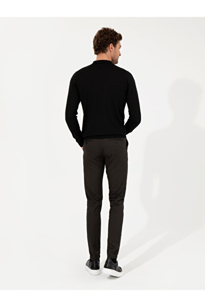 Cacharel Haki Slim Fit Kanvas Pantolon 50259435-VR027