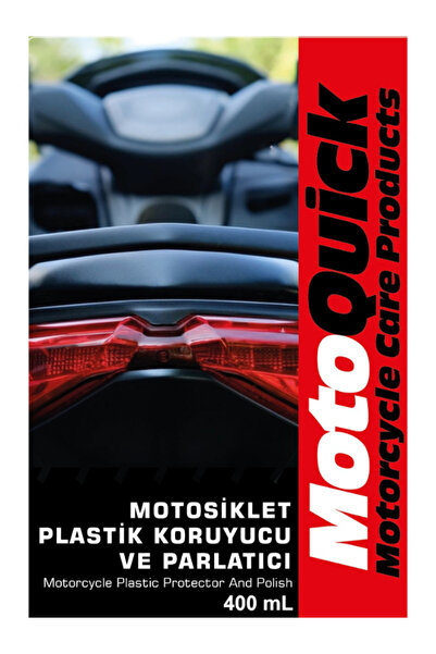 MotoQuick Motosiklet Plastik Parlatıcı Koruyucu 400 ml