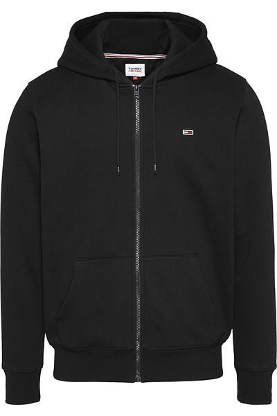 Tommy Hilfiger Φούτερ Tjm Reg S Flag Zip Thru - Άνετο και σχέδιο με φερμουάρ