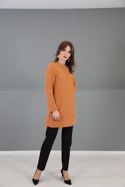 ÖNDER ÖZSOY Sleeved Underwear-tan