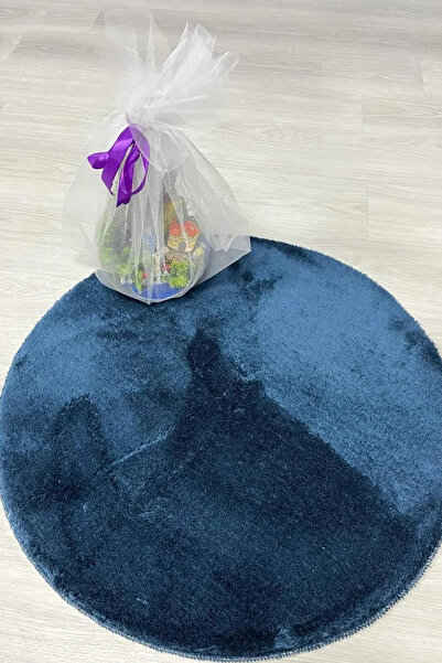 Frt Export Yuvarlak Yumuşak Tüylü Peluş Çocuk Odası Salon Koridor Mutfak Banyo Yolluk Halısı