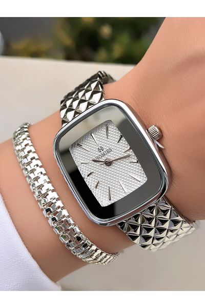 Homies Original Invoice Waterproof Women's Wrist Watch with Bracelet Gift