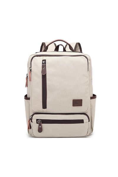 CACTİVE Σακίδιο πλάτης C Active Canvas Fabric Large Size 1260 Beige