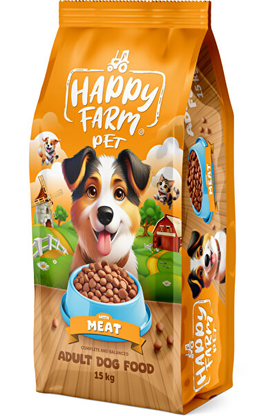 Cango Happy Farm Etli Köpek Maması 15Kg