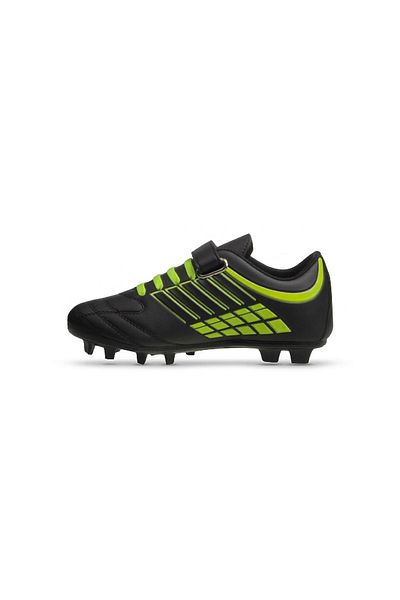 M.P. Mp Kids Black Football Boots - Soccer Shoes 241-1709ft