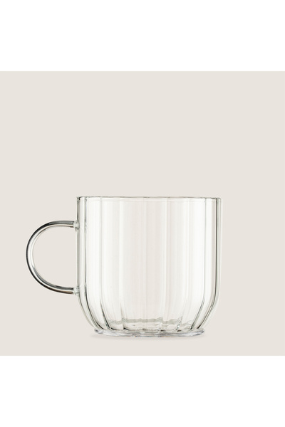 Chakra Stripat Fincan 13 Cm Transparan