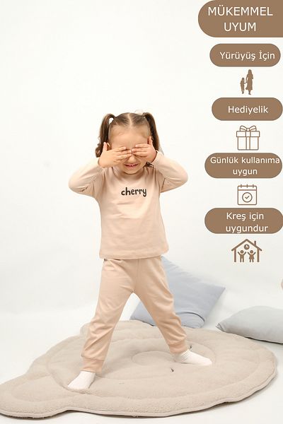 Vauva Girls Boys Pajamas Set Long Sleeve 100% Cotton Sleepwear Set