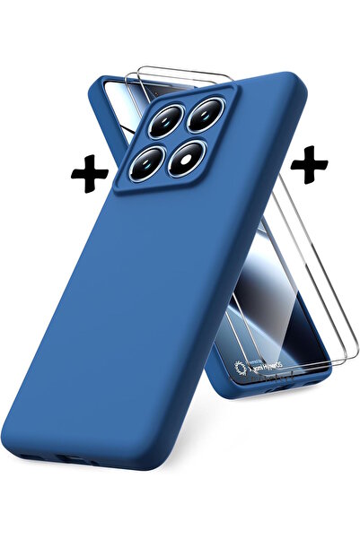 m.tk moveteck Xiaomi Mi 14T Pro Kılıf Kamera Korumalı Yumuşak Renkli Silikon ...