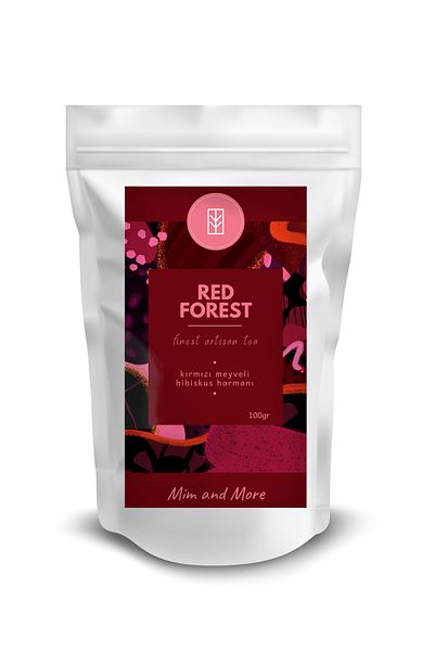 Mim and More Red Forest Tea - Hibiscus Tea with Red Fruit 100, Gr