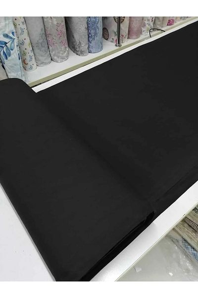 Soft Colours Black Ranforce Meter Duvet Cover - Bed Sheet