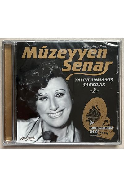 Plakevi İzmir Müzeyyen Senar Unreleased Songs 2 Cd (Original Period Edition Cd in Gelatin)