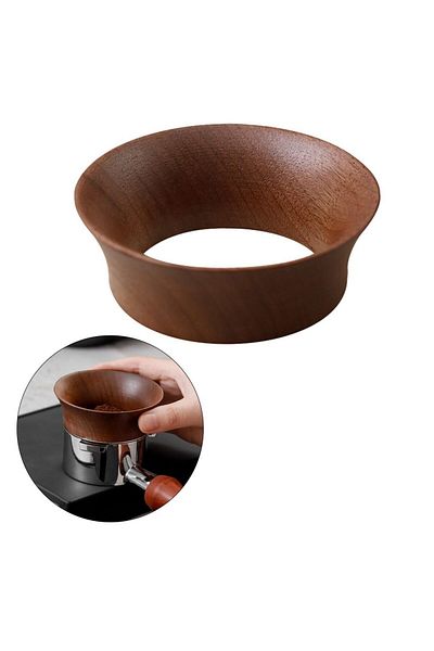 MIBRU Coffee Walnut flannel ring anti-fly powder ring 58mm