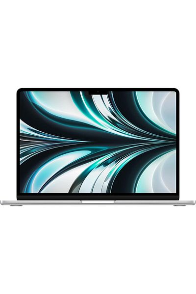 Apple ماك بوك اير 13 بوصة: شريحة M2، ذاكرة وصول عشوائي سعتها 16 جيجابايت، محرك أقراص SSD سعة 256 جيجابايت، وحدة معالجة مركزية 8 نواة ووحدة معالجة رسومات 8 نواة، لوحة مفاتيح EN - فضي