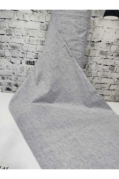 Soft Colours Gray Ranforce Meter Fabric Duvet Cover - Bed Sheet