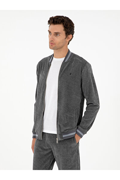 Cacharel Antrasit Regular Fit Sweatshirt 50292493-VR006