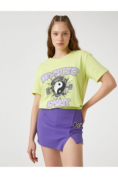Koton T-Shirt Crew Crew Krátký rukáv