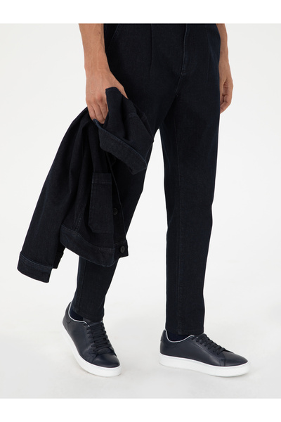 Cacharel Lacivert Eva Taban %100 Deri Casual Ayakkabı 50295442-VR033