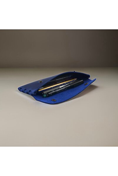 Mess collection Deri Kalemlik, Hakiki Deri Küçük Kalem Kutusu – İş, Ofis, Okul Aksesuar Tutucu