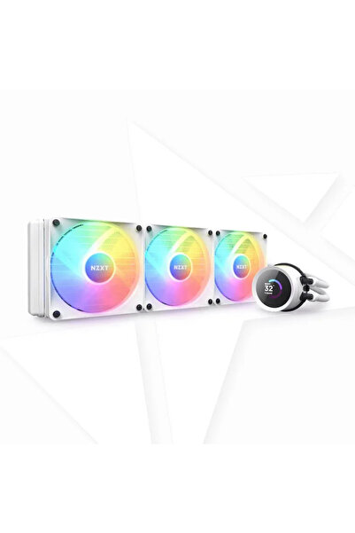 Nzxt 360mm AIO Display RGB White