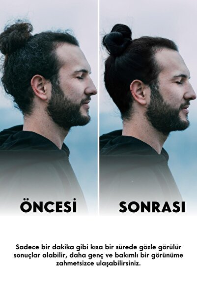 NISHMAN Beyaz Kapatıcı Şampuan – 60 Saniyede Siyah Saçlar 400 ml