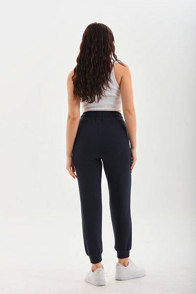 TAMPAP 341 Pantaloni de sport pentru femei Jogger Modal cu talie înaltă, cu buzunare pentru picioare