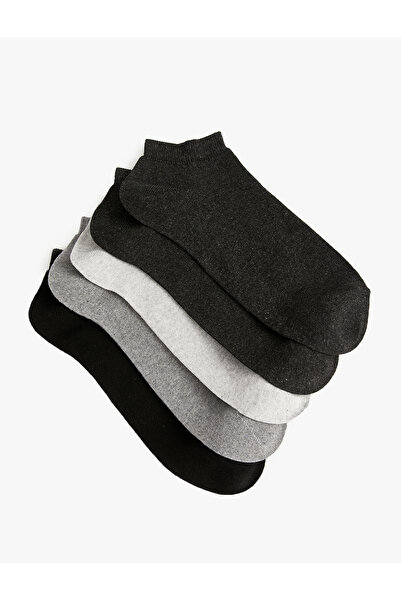 Koton Basic 5-Piece Booties Socks Set Multicolored