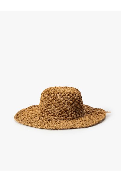 Koton Straw Hat with Band Detail