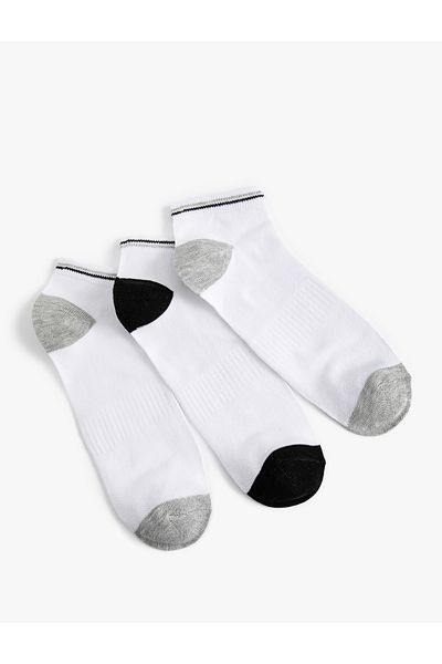 Koton Set de 3 șosete sport - cu dungi