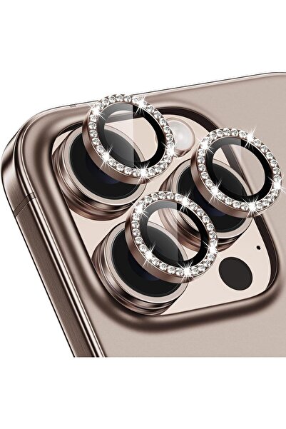 WANNA PROTECT Apple Iphone 16 Pro & Iphone 16 Pro Max Kamera Koruma Lens Koru...