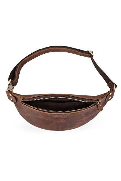 Contact’S Contacts Pervalle - Genuine Natural Leather Vintage Waist Bag