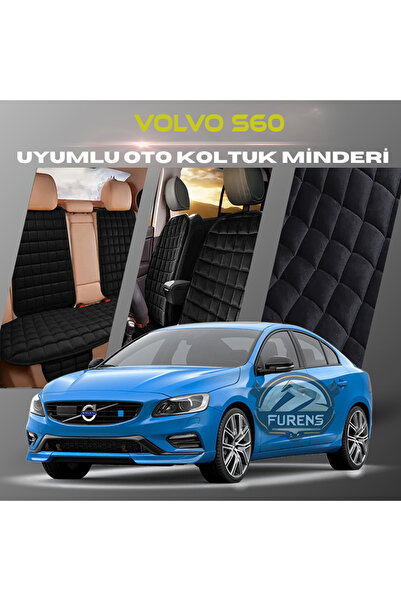 SHOOPLAA مجموعة وسائد مقعد السيارة ذات الريش التايلاندي باللون الأسود من فولف...