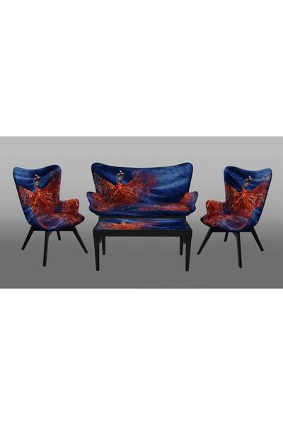 ReHome Lara Play Çay Seti Koltuk Takımı