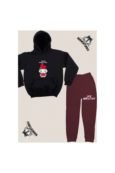 MarkaTurko New Year My Melody Unisex Tracksuit Set