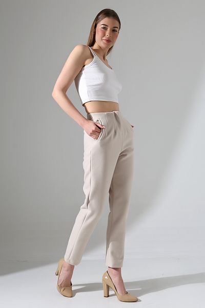 winmoda Women's Cachet Fabric Trousers Women's Cachet Fabric Trousers Women's Cachet Carot