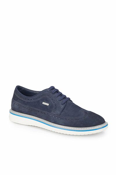 MERCEDES Men's Acha Classic Shoes - Navy Blue