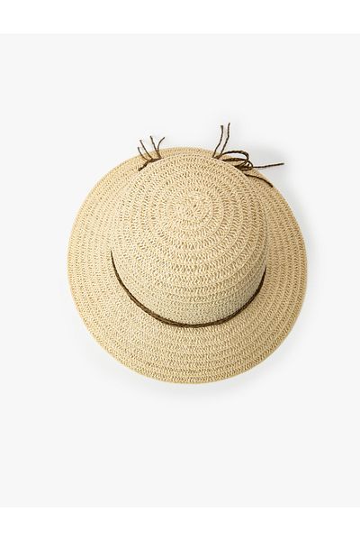 Koton Bucket Straw Hat