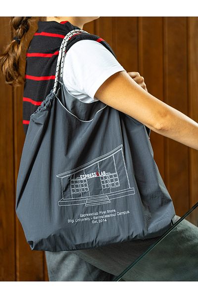 Espressolab 10. Year Custom Limited Edition Antresite Shopper Bag - Foldable, Waterproof, Practical Design
