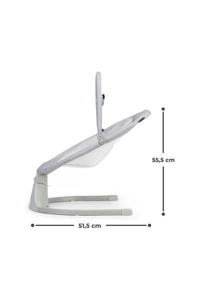Kinderkraft Leagan Electric Luli, 2 In 1, Grey